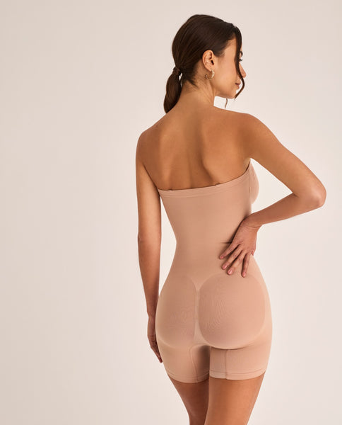 Body reductor sin tirantes