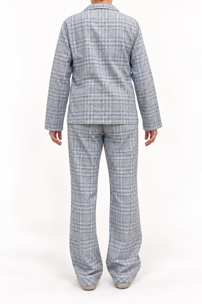 Pijama de cuadros algodón de viyela