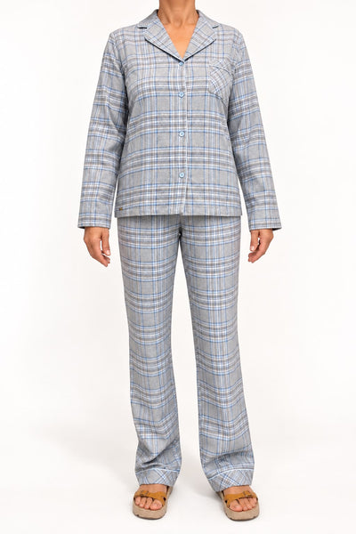 Pijama de cuadros algodón de viyela