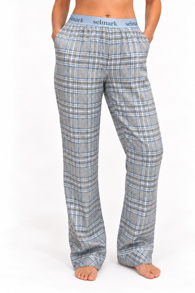 Pijama de cuadros algodón de viyela